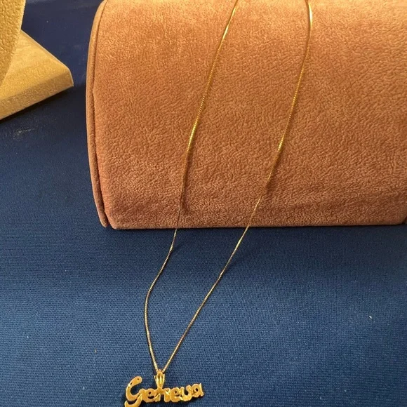 17 inch 14 kt Gold Necklace - Picture 6 of 8